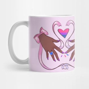 Bi Flag Ribbon Mug